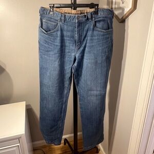 Men’s Duluth Coolmax Flex Ballroom Jeans Size 38x34 Relaxed Fit WDN